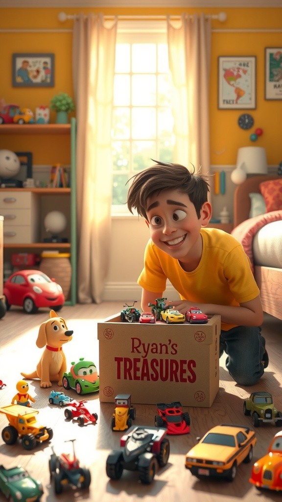 The Boy and His Treasured Toys