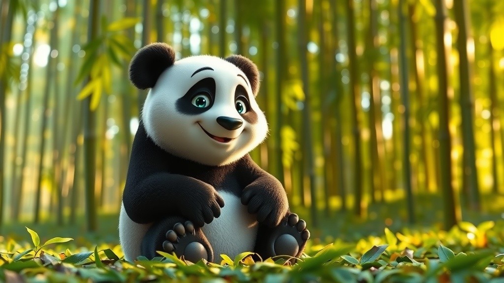 The Adventure of Bao the Panda and the Colorful Butterfly