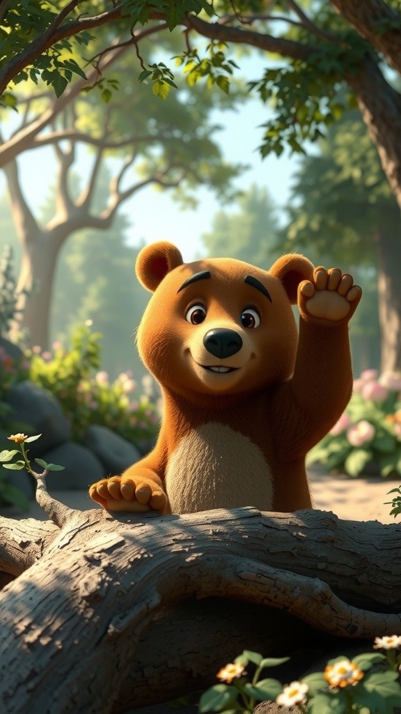 Barnaby the Clumsy Bear's Berry Bonanza!