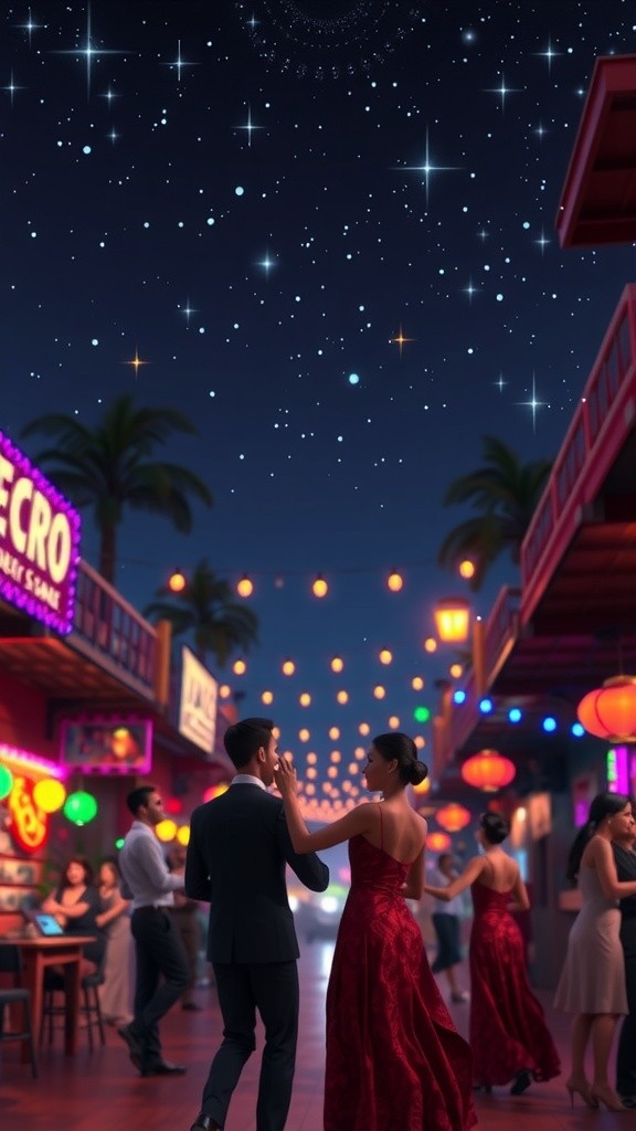 Bailando Bachata: Chica Morena y Chico con Estilo