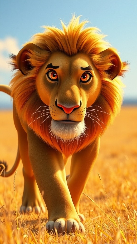 The Lion Who Thought He Was a Puppy