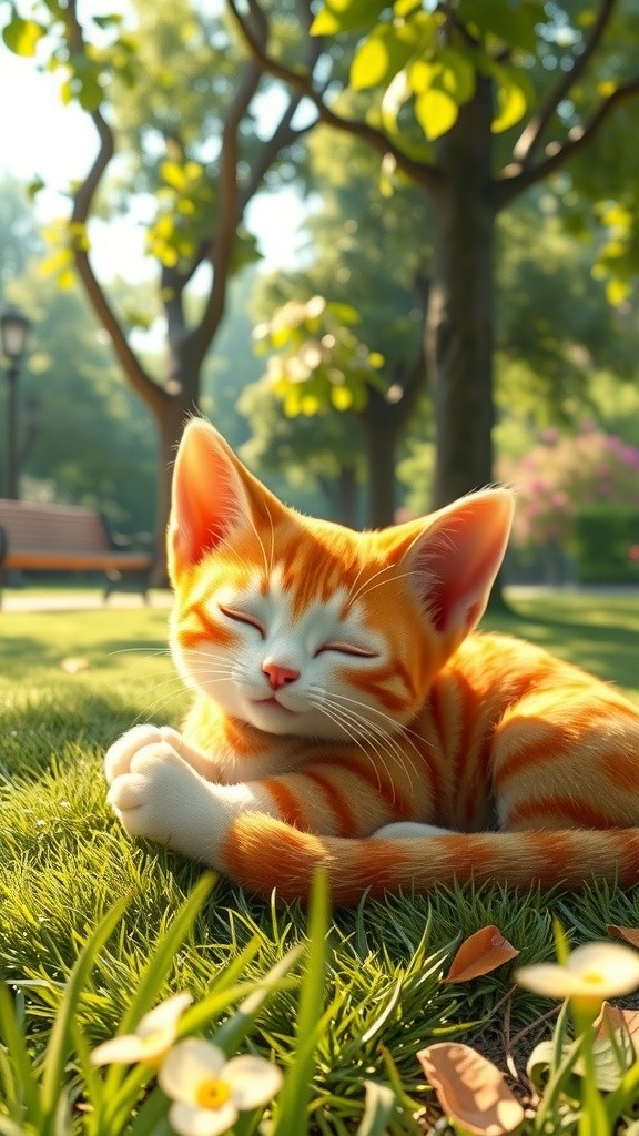 The Curious Kitten and the Bread-Loving Pigeon