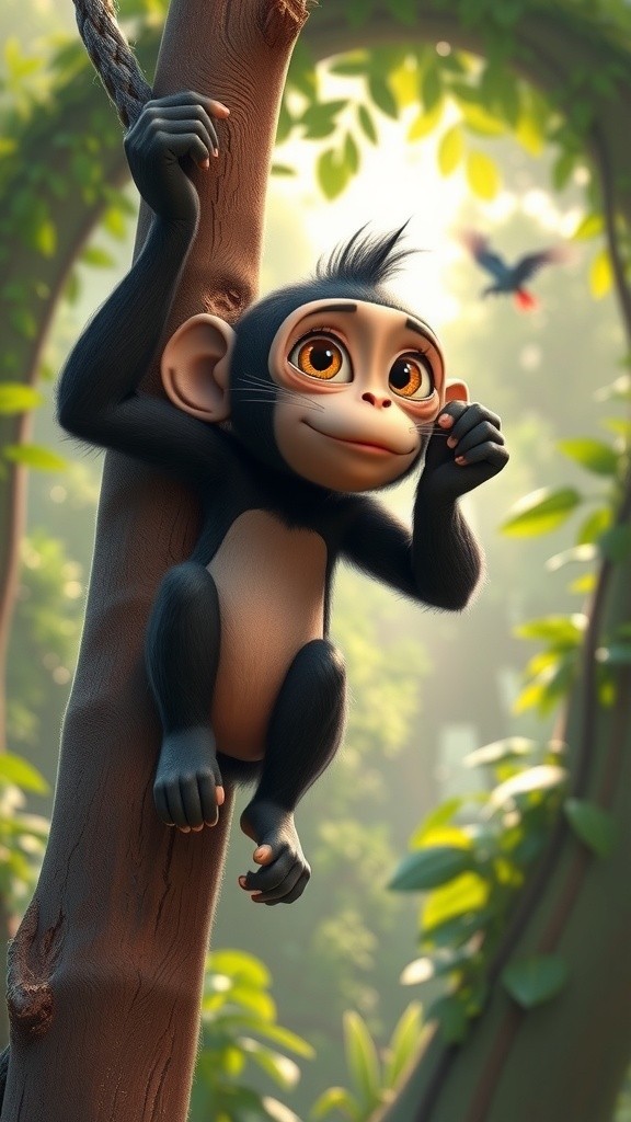 मोटू बंदर और जादुई चश्मा