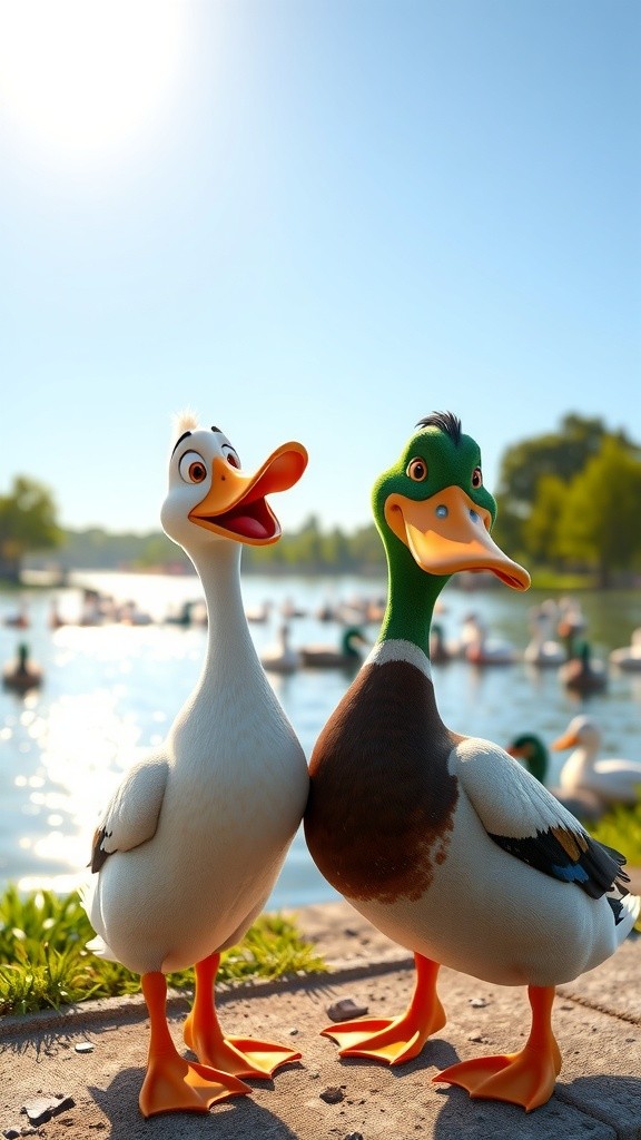 Duck Family's Weekly Laundry Adventure!