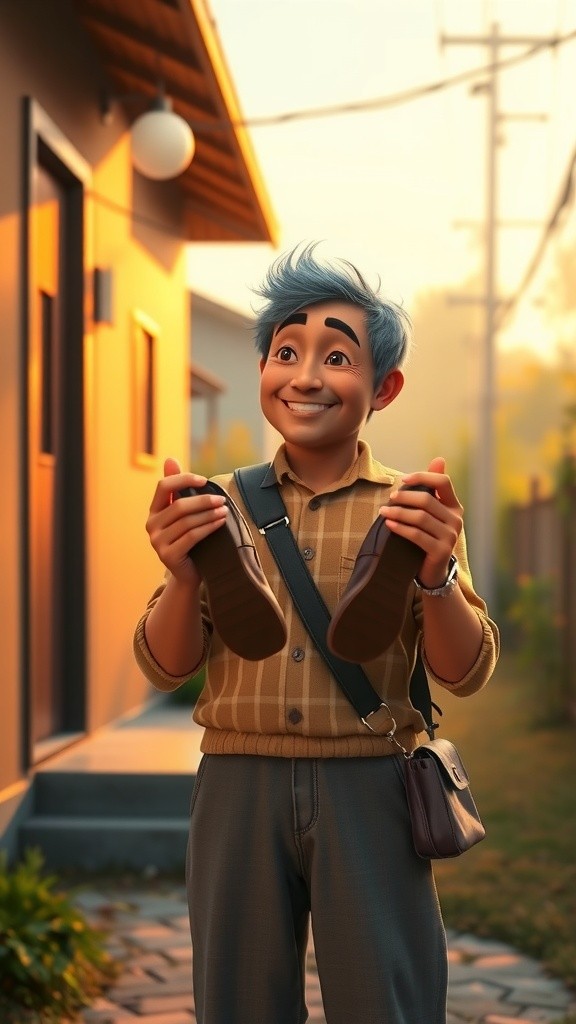 Cinta Ayah dalam Sepatu Lama