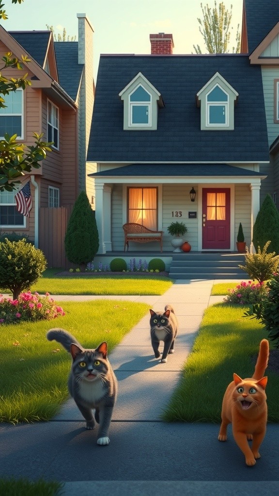 A Lady's Companionship with Stray Cats: Muniya, Rocky, and Jhumki