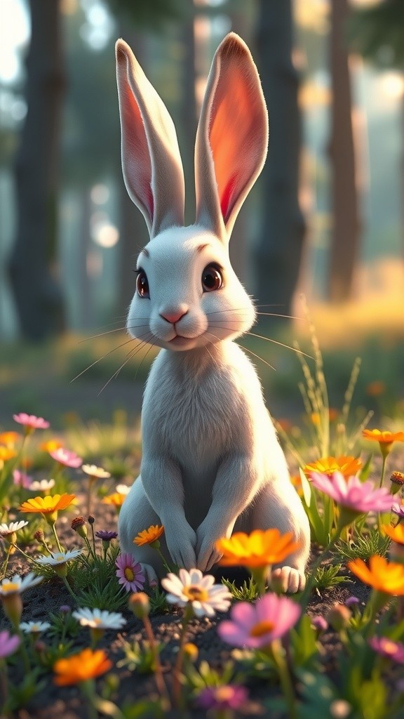 Persahabatan Lili Si Kelinci dan Burung Kecil