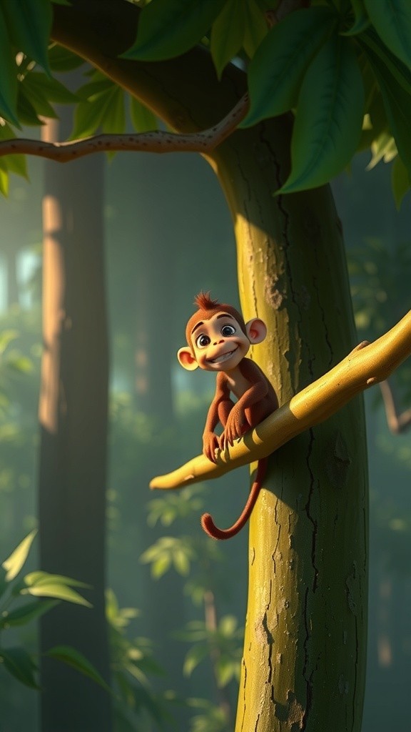 Bandar aur Lumdi ki Kahani