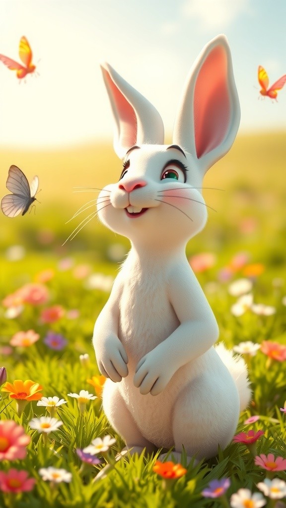 The Brave Little Bunny's Adventure