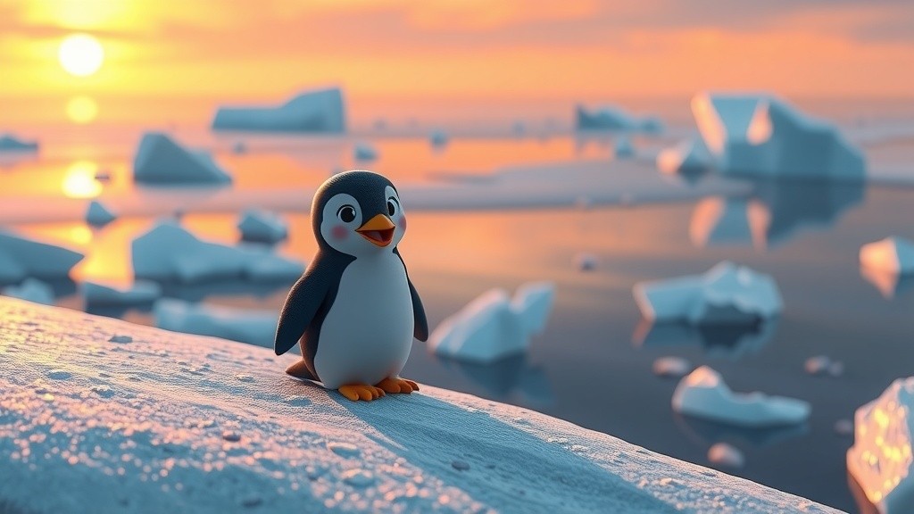 Keberanian Lumeo di Tepi Es