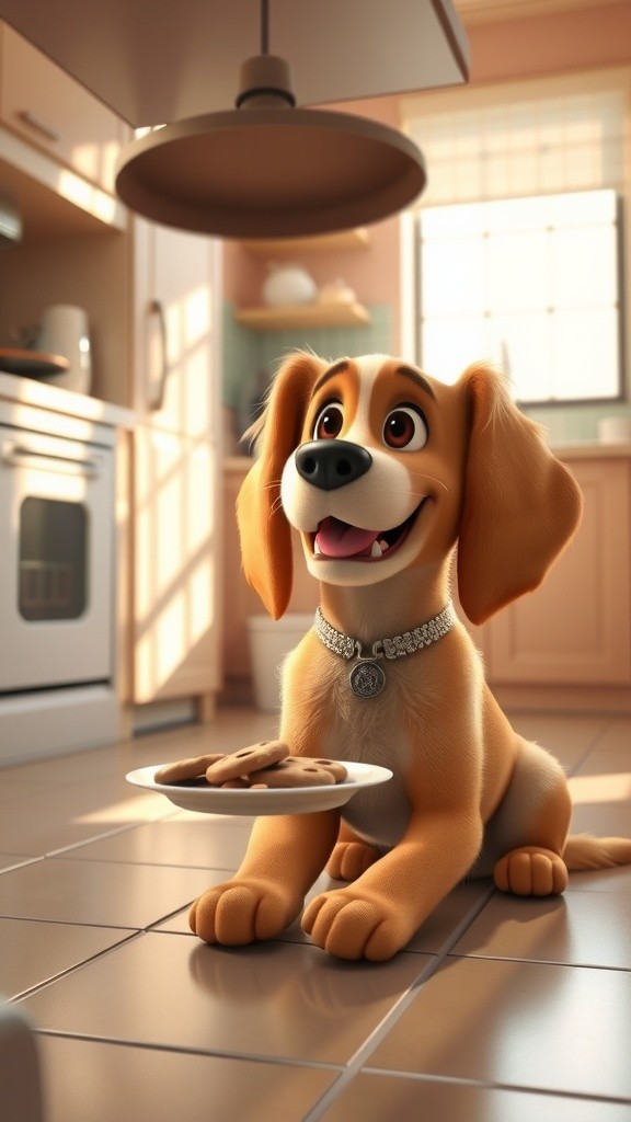 The Little Dog's Biscuit Adventure