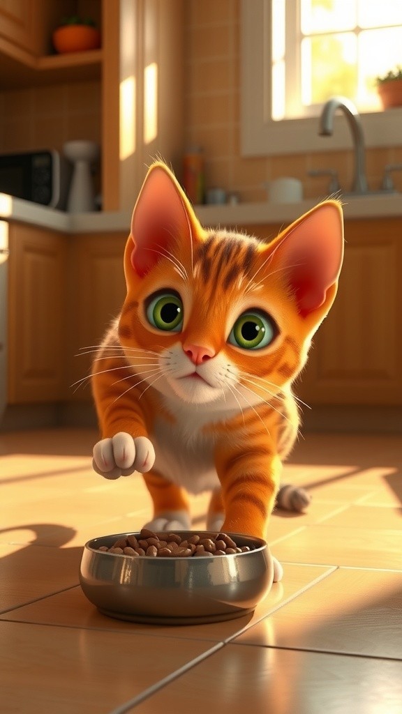 Culinary Kitties and Their Charming Tea Party