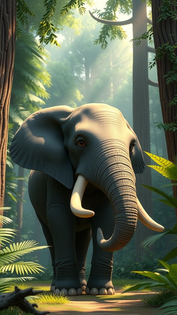 The Lonely Elephant's Quest for Friendship