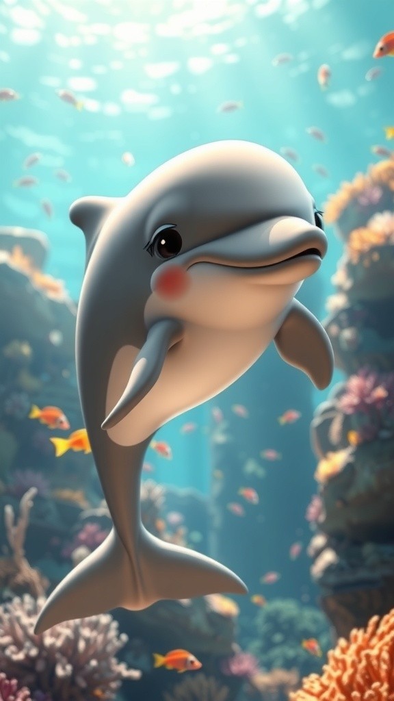 The Playful Journey of Splash the Dolphin