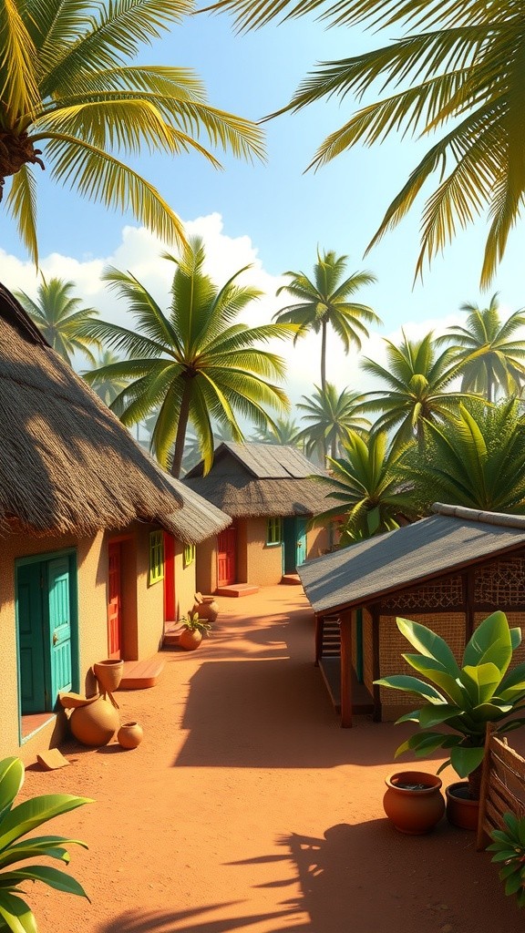 Heartfelt Conversations in a Traditional African Village