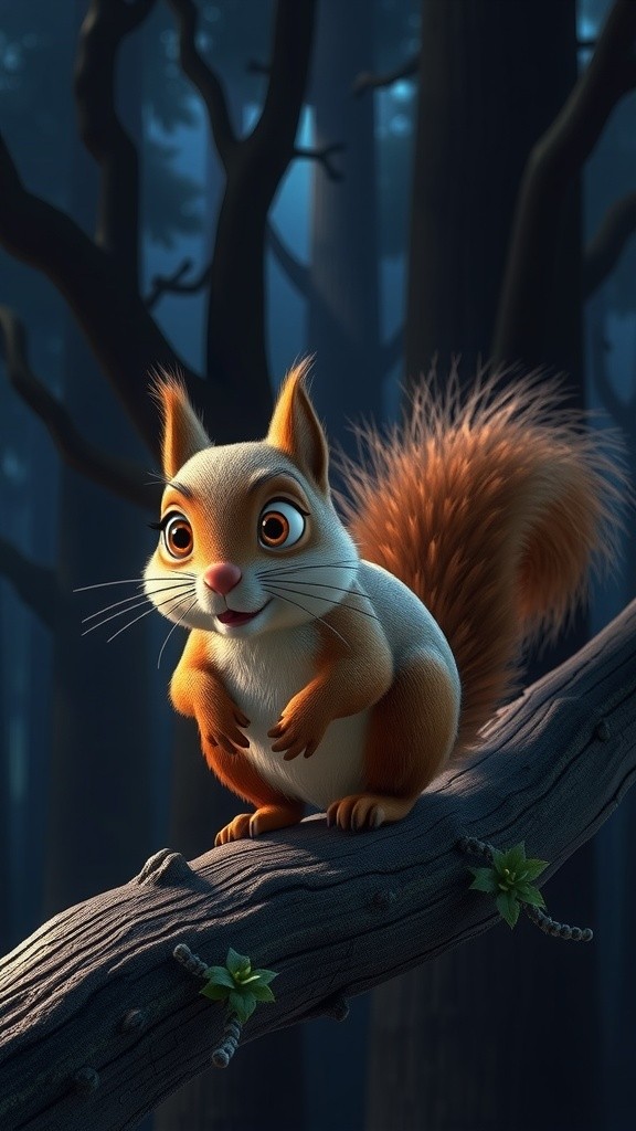 Squeak's Forest Adventure: Facing the Unknown