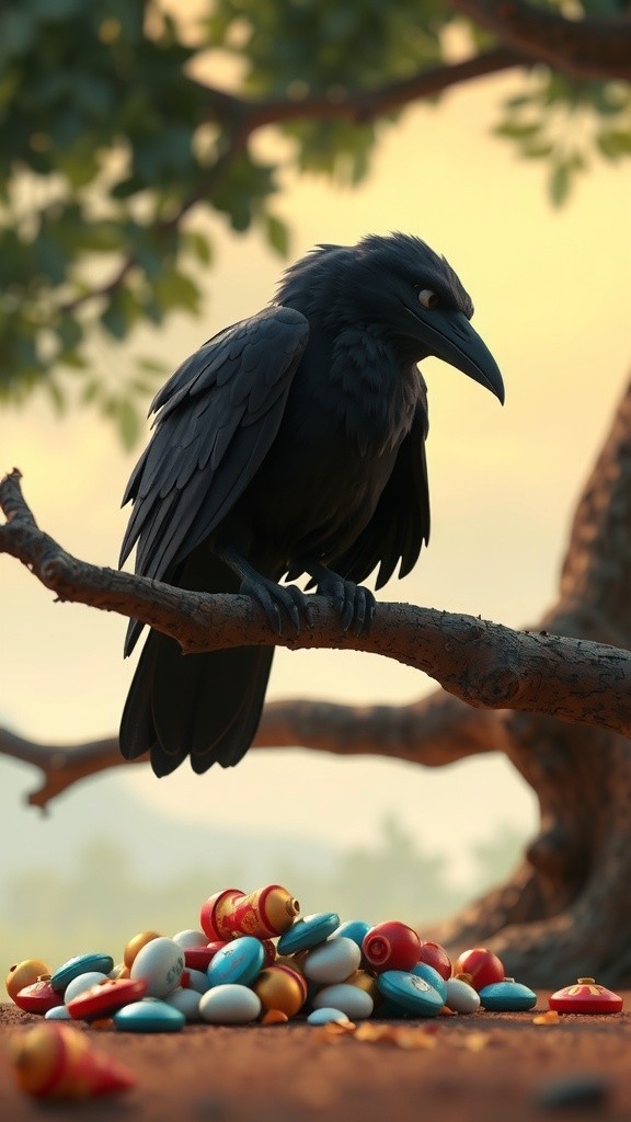 Pelajaran dari Gagak Rakus