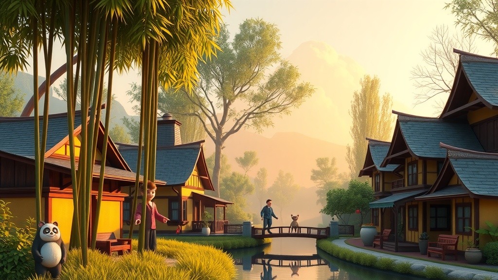 Petualangan Lima Sahabat Unik di Desa Bambu