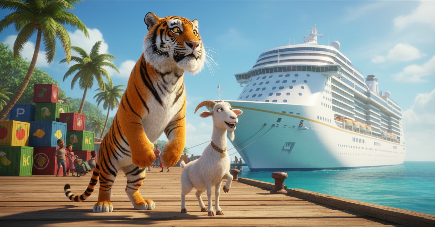 Tiger and Goat's Jamaican Cruise Adventure