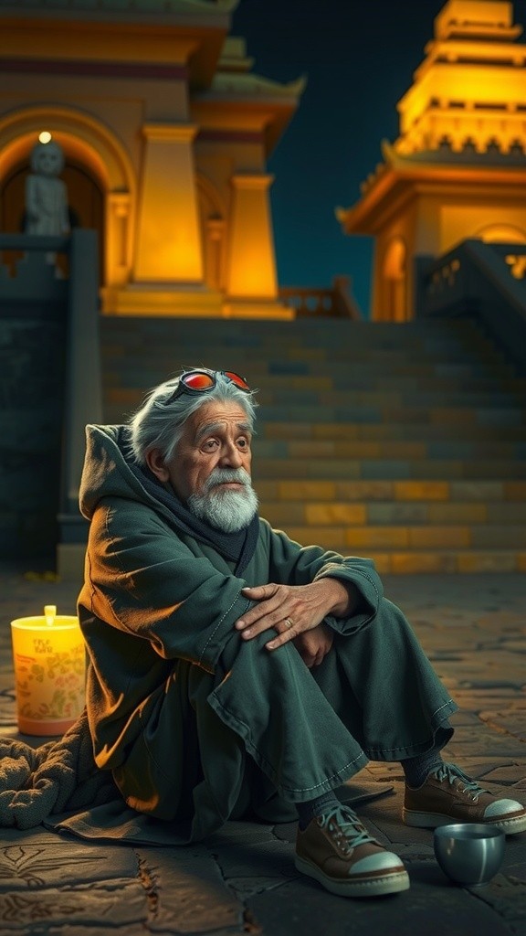 आधी रोटी: जीवन का बदलाव