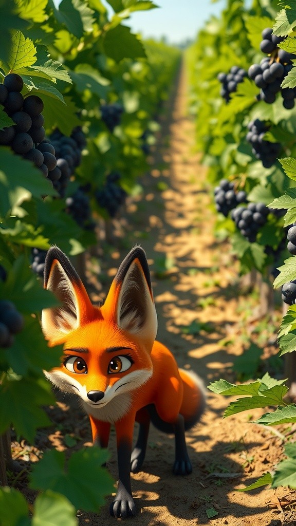 The Fox and the Grapes