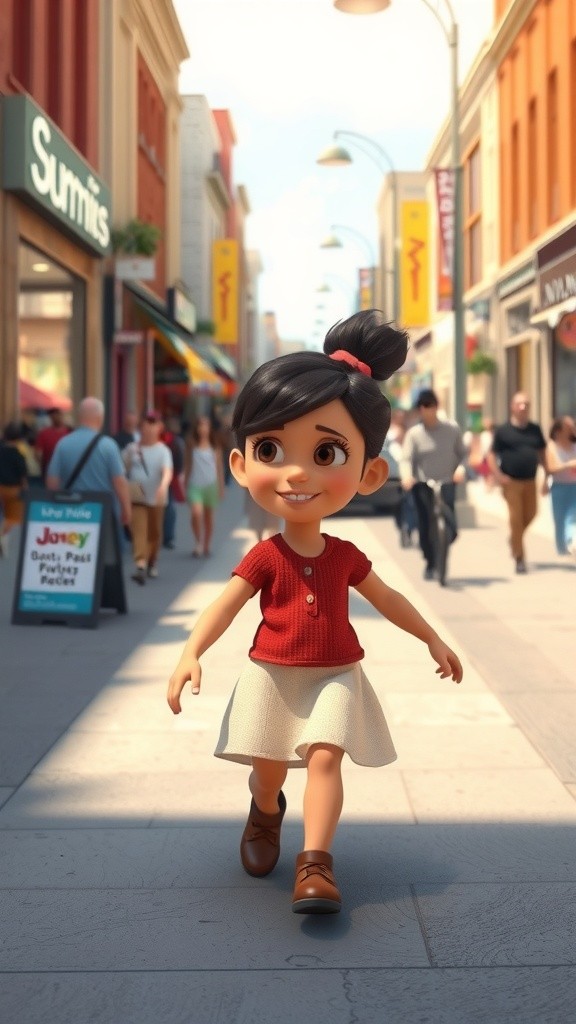 مواجهة الصواب: قرار الفتاة الصغيرة