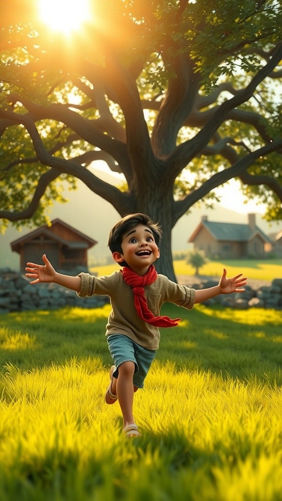 पेड़ और बच्चे की अनकही प्रेम कहानी