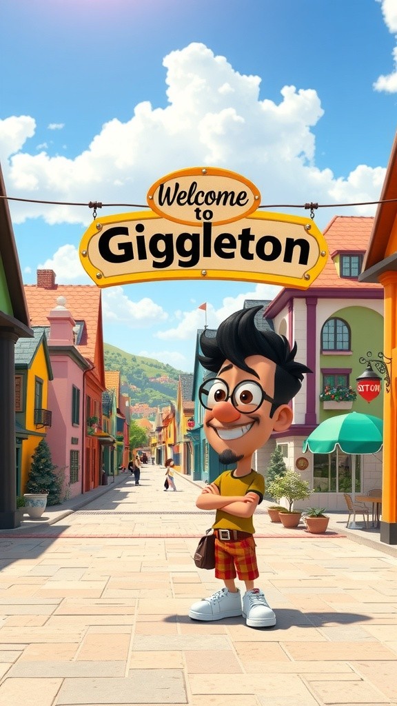 The Haunting of Giggleton: A Cartoon Horror Tale