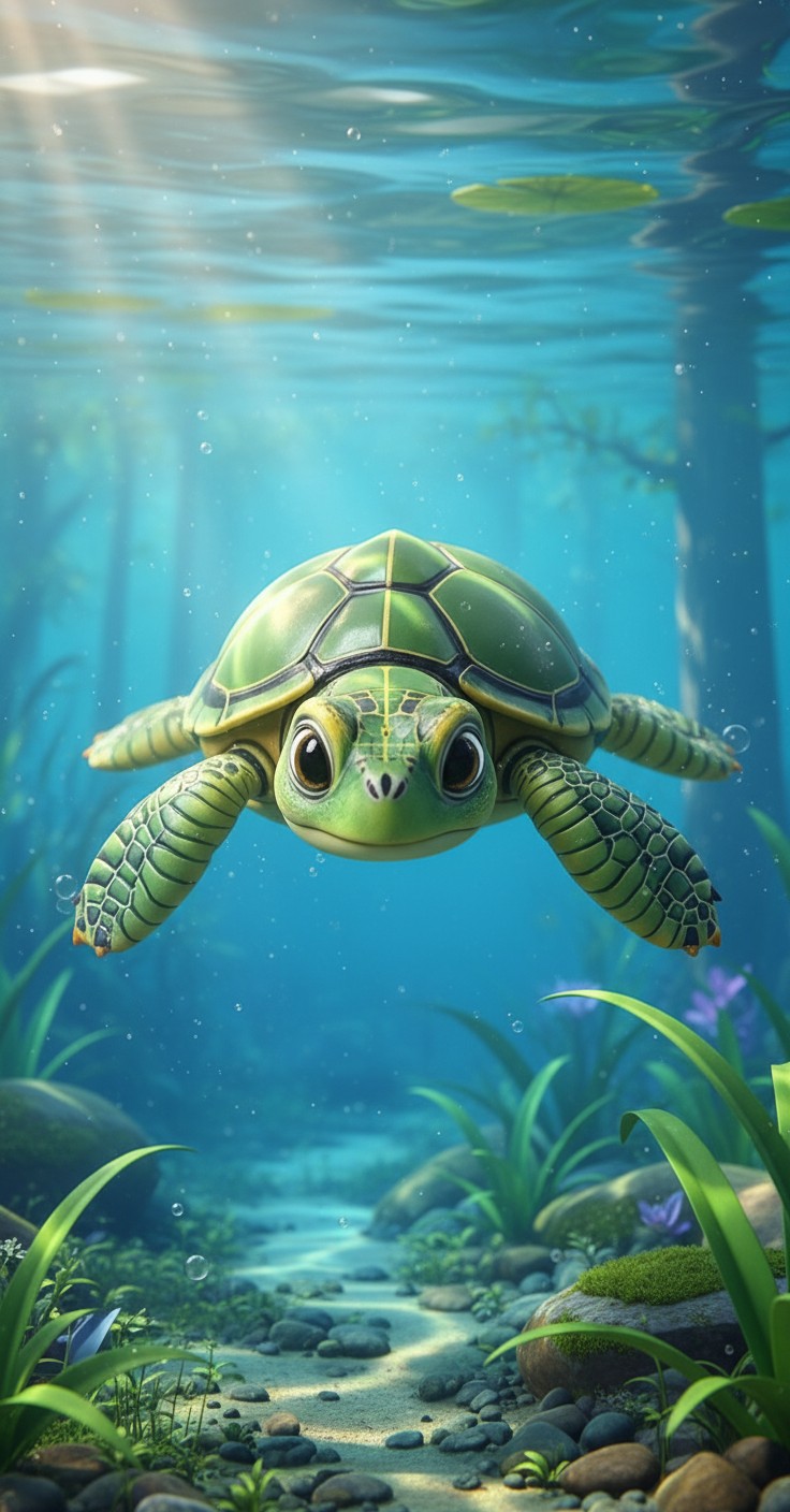 Meet the Turtle: Breathin' Through its Butt and Chill Since Dinosaurs!