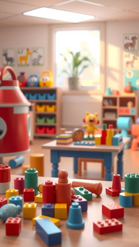 Learning Shapes and Colors with Fun Building Blocks!