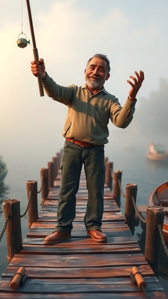 घमंडी मछुआरे की कहानी