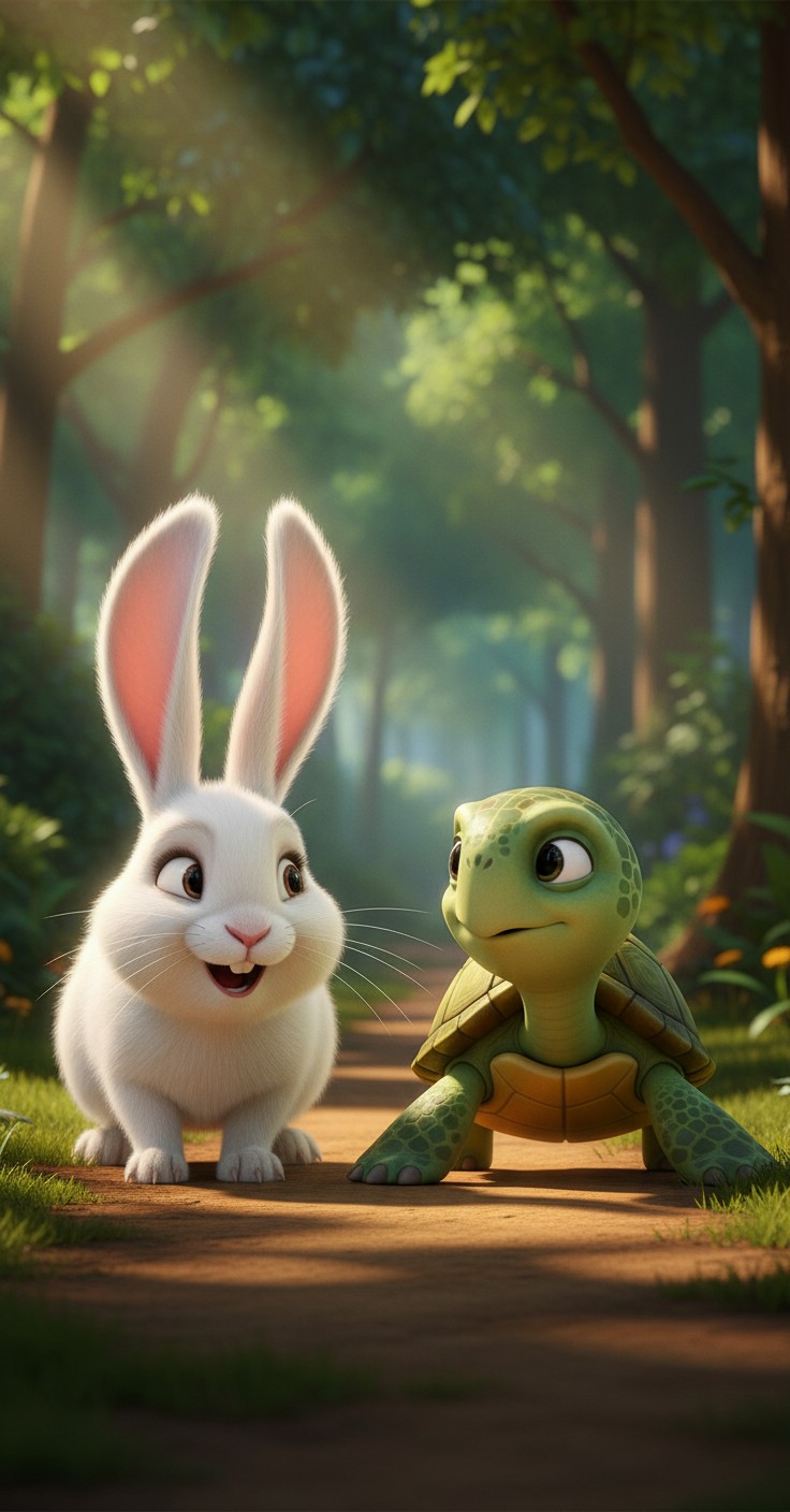 The Turtle and the Rabbit: A Race to Remember!