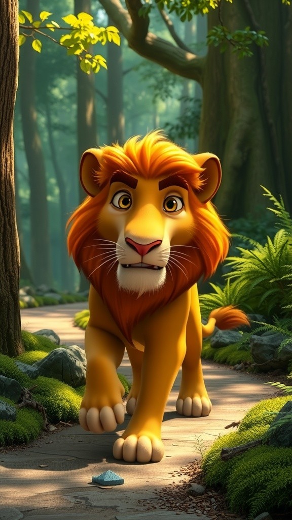 शेर और बंदर की खेल (copy)