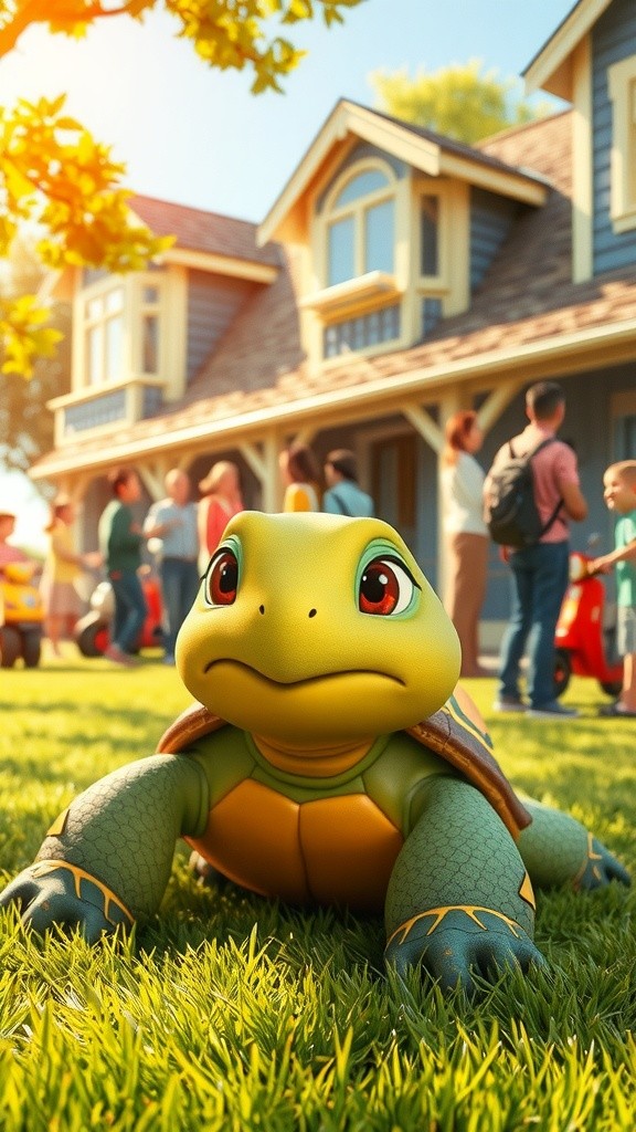 Kura-Kura Bikin Ngakak di Balapan Motor!