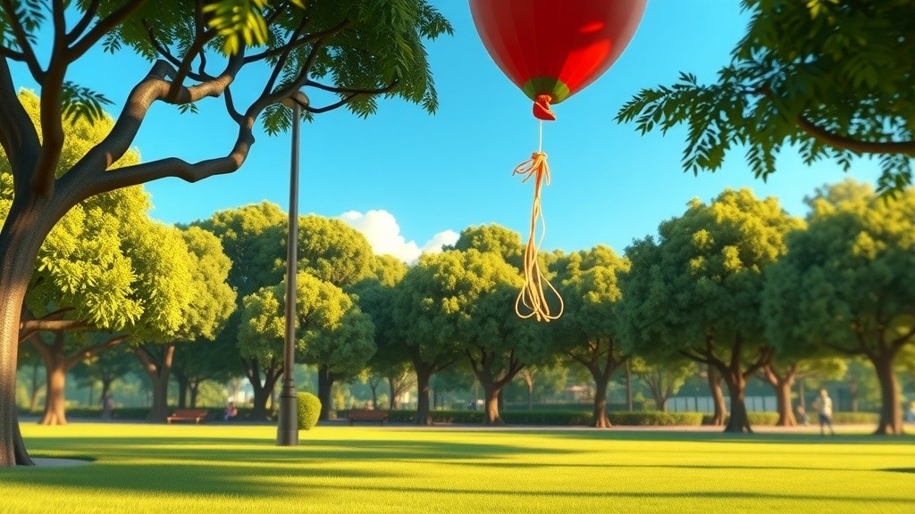 Bobo's Adventure with the Magic Blue Balloon