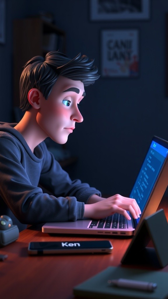 Doni dan Ujian Online yang Aneh