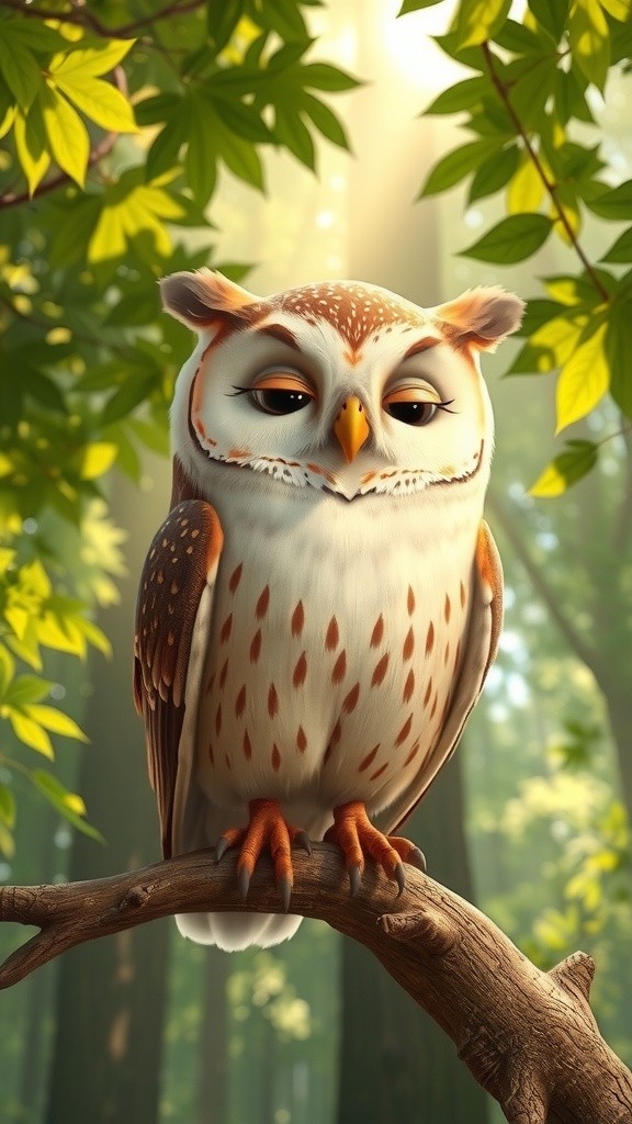 Burung Hantu Malas di Siang Hari!