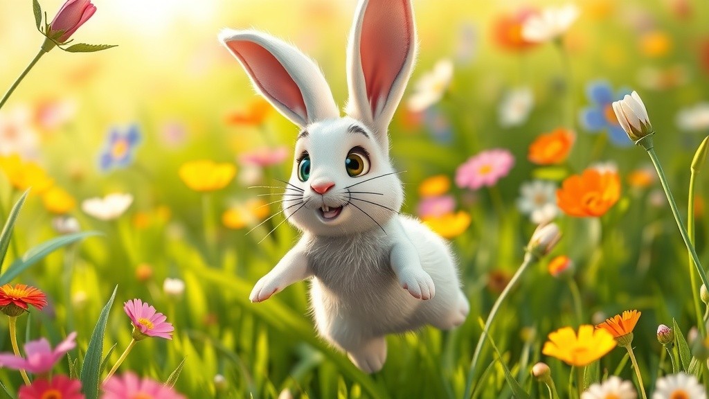 Bunny's Big Adventure: Friendship Across the River