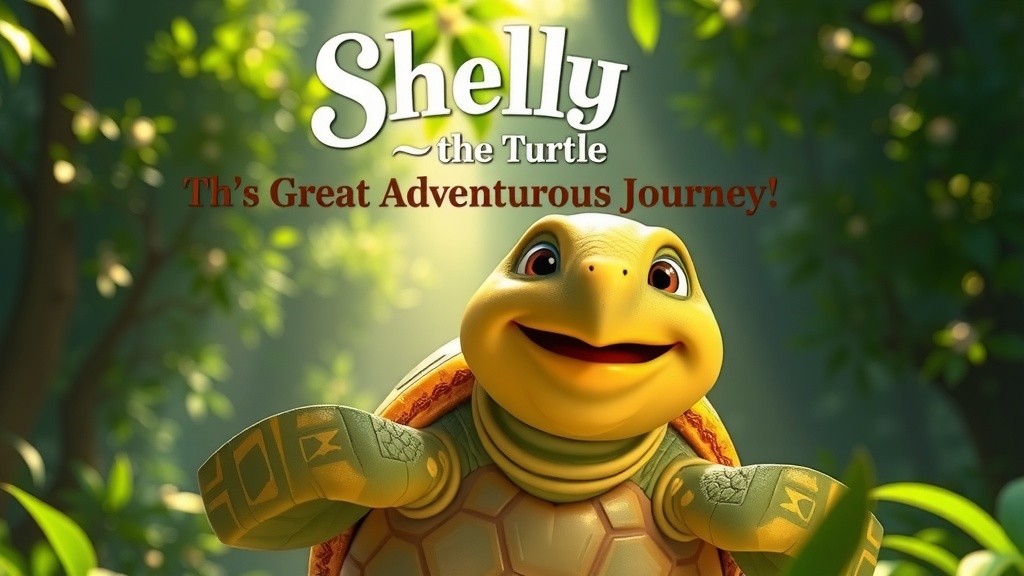 Toby the Tiny Turtle's Search for the Rainbow Pebble