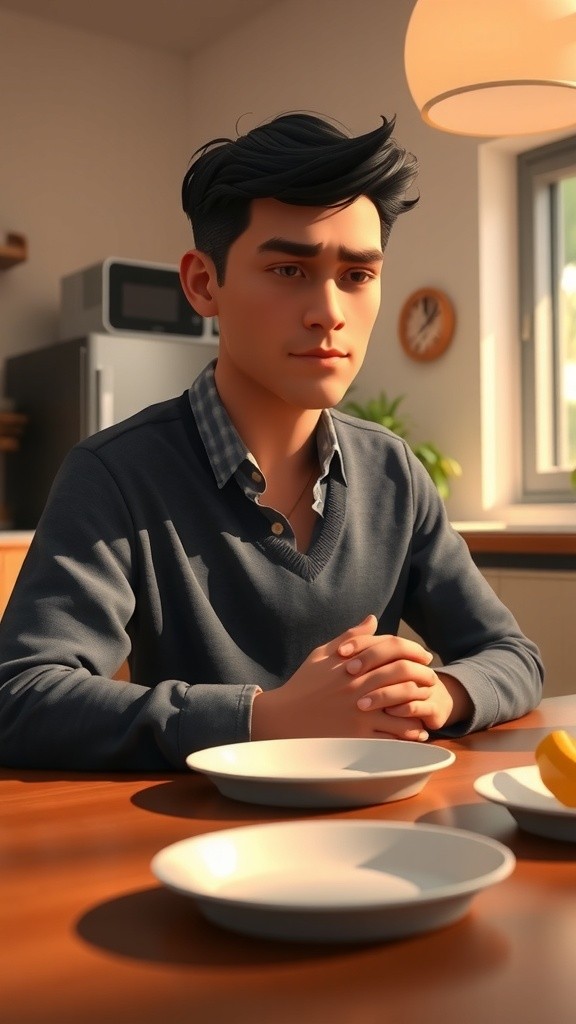 Makan Sayur dengan Gaya Drama