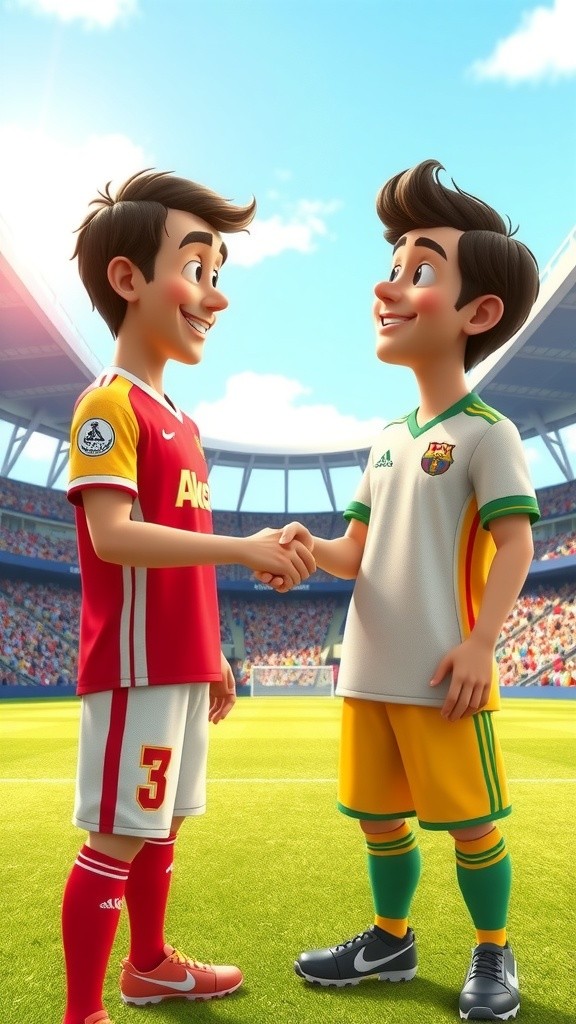 Tukar Peran: Messi dan Ronaldo Beraksi!