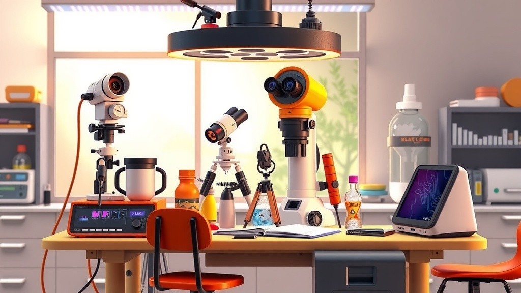 Observation de l'épithélium buccal au microscope