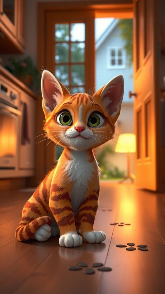 Kejar-Kejaran Kucing Snowy