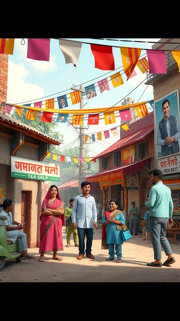 गांव में सरपंच चुनाव: झूठे वादे और इरादे