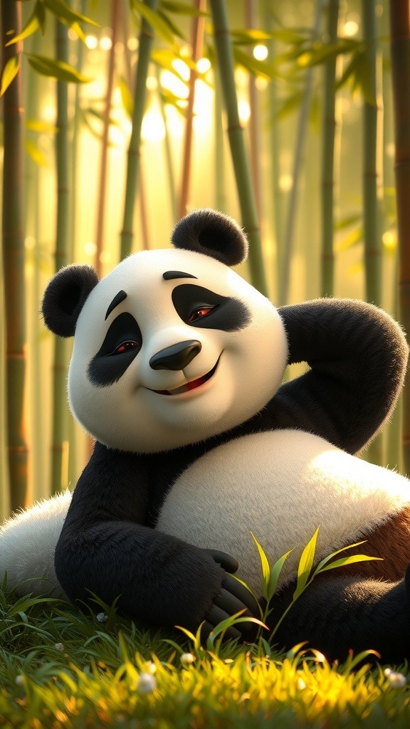 Panda's Fishing Adventure with Friends and Family