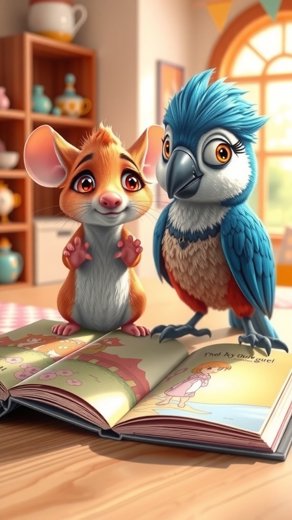 कबूतर और चूहा: दोस्ती का मजेदार सबक