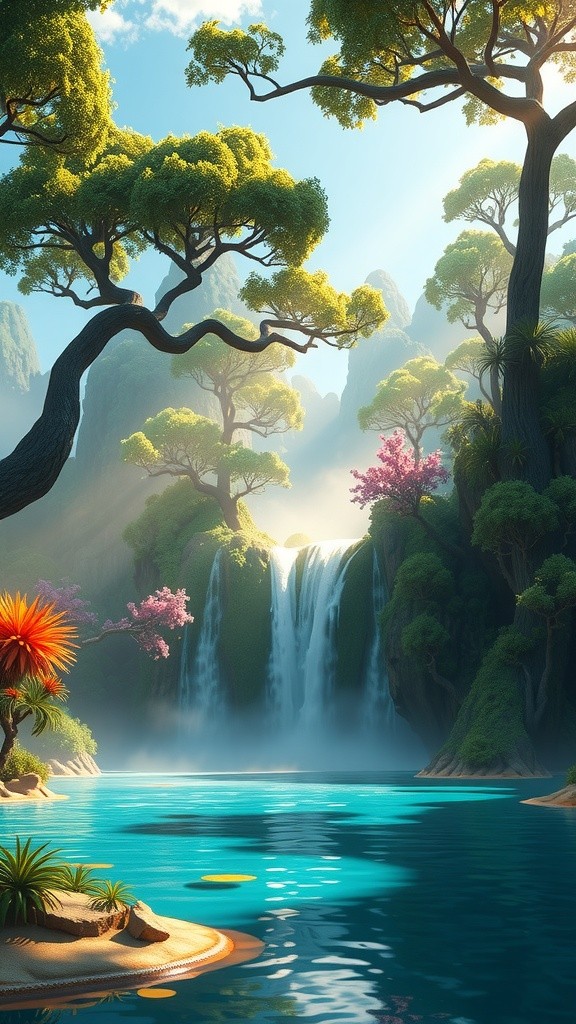 The Enchanted Guardian of Mother Falls: A Tale of Arkin and the Fairy Godmother