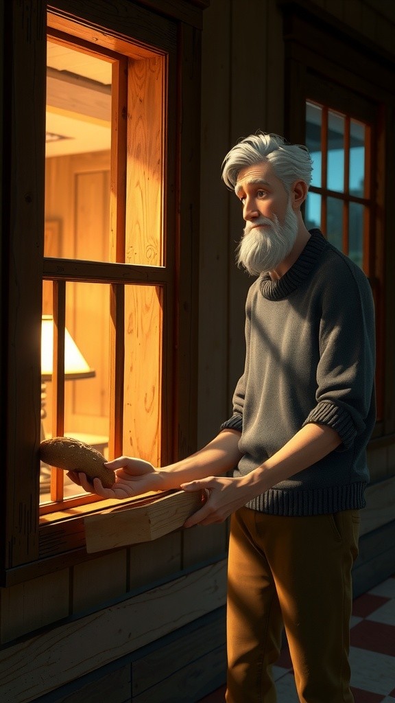 The Fox on the Windowsill