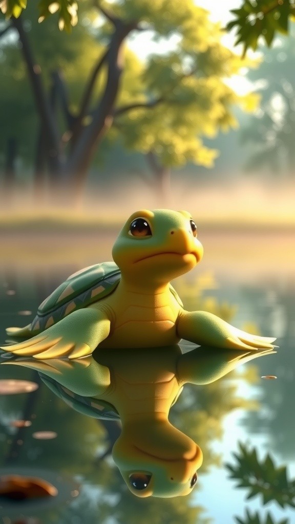 Kura-Kura dan Bayangannya