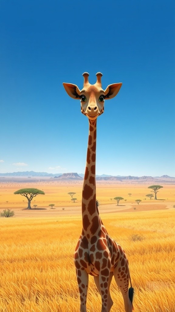 Jeri Sang Jerapah: Keistimewaan Leher Panjang